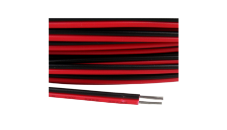 AWG20 Litze Rot+Schwarz  (Rolle = 200m)