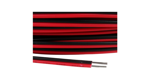 AWG20 Litze Rot+Schwarz  (Rolle = 200m)