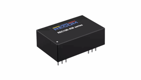 10W DC/DC-Wandler, Eingang 9...36V, Ausgang +/-5V / +/--1000mA