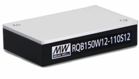 150W DC/DC Brick Wandler Input 14...160V, Ausgang 24V/6.25A