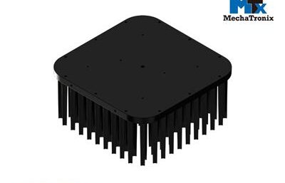 Advanced high power square Pin Fin LED Cooler for 48 LED engines