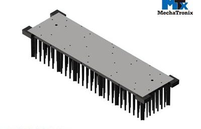 Refroidisseur rectangulaire Pin Fin LED pour 3x11 Modules de LED
