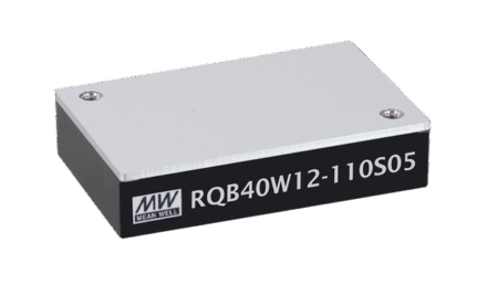 40W DC/DC brick converter Input 14...160V, output 54V/0.74A