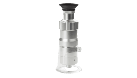 Measuring microscope - 100x magnification and LED illumination. Crosshairs with 0.01