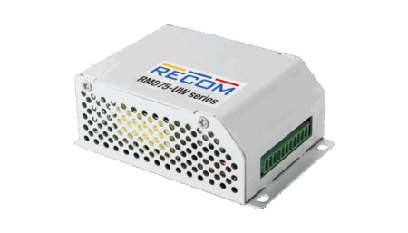 75W Railway DC/DC Converter In: 16.8-137.5Vdc / Out 24Vdc / 3.75A