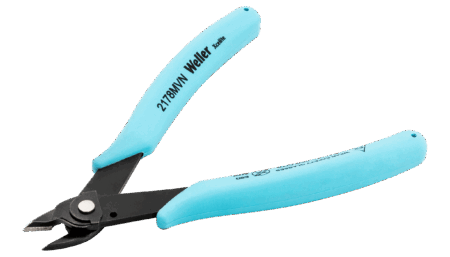 2178MVN - Micro Series Heavy Duty Side Cutters with Safety Clip, 3.2mm