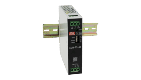 Bloc d'alimentation 75 W pour rail DIN 12 V/6,3 A, puissance de crête
