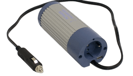 Onduleur 100 W CC/CA 12 V CC/230 V CA avec tension sinusoïdale modifiée