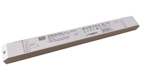 240W LED Netzteil mit PWM Ausgang 24V/10A, DALI2, AC Push