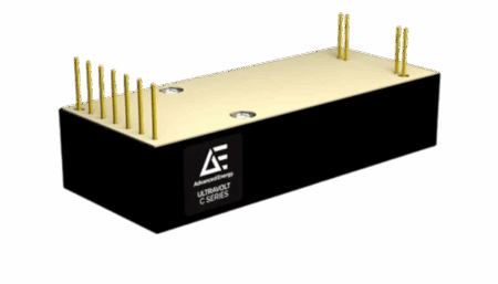 30W high-voltage converter for capacitive charging, input 24V, output 0...+4000V/7.5mA