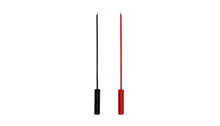 Amber test probes, blade 1 mm (red + black), CAT I, 2 pieces