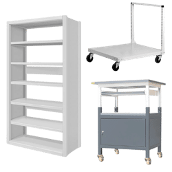 ESD Transport Carts and Storage Furniture