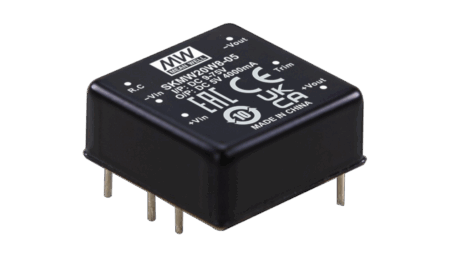 Convertisseurs DC/DC 20 W, entrée 9...75 V, sortie 5 V/4 000 mA