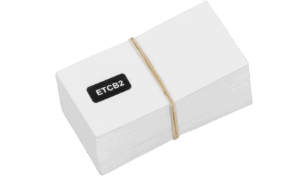 Etiketten zu CB 2 - 81 x 42 mm, 100 Stück