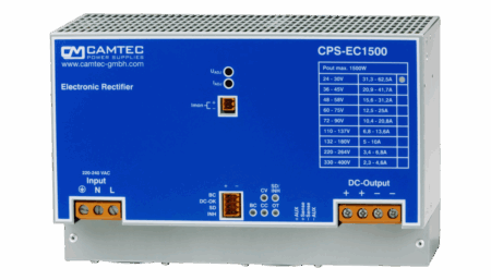 1500W DIN Rail Power Supply &amp; Charger 72V/20.8A