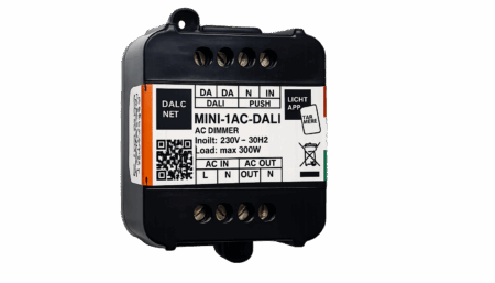 LED DALI and AC Phase-Cut Dimmer, 1 Channel, 230 VAC