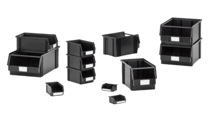 ESD CLASSICBOX BLACK CB MC - Sichtlagerkästen leitfähig