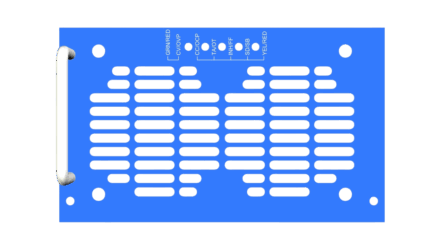 Frontplatte 2U