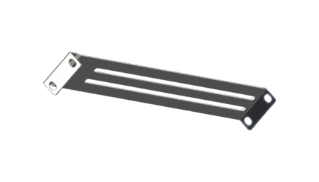 19" Rackschienen für Rack CPS-2000/3000. Set bestehend aus 2 Stück