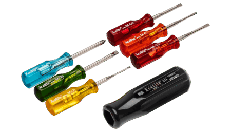 7-teiliges Mini-Schraubendreher-Set - Zollgrössen