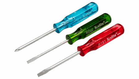 3-teiliges Schraubendreher-Set im Taschenclip-Stil