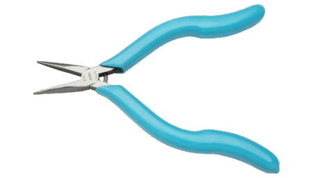 6-1/2" ESD-sichere gezahnte Backen Dünne Lang -Spitzzange