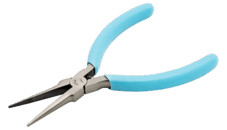 5-1/2" ESD-sichere, gezahnte Backen, schlanke Spitzzange