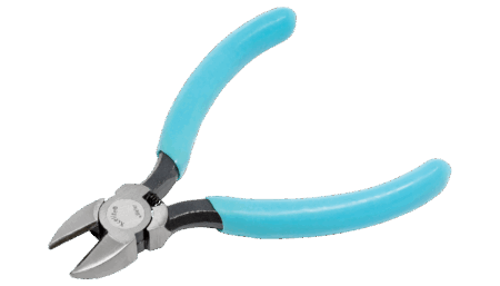 4-1/2" ESD-sicherer Seitenschneider mit abgeschrägten Kanten, ovalem Kopf