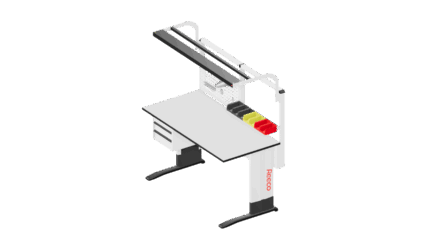 ESD Tisch elektrisch verstellbarer Premium S7 1