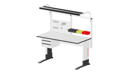 ESD-Tisch elektrisch verstellbarer Premium S7 Breite 1530 x  Tiefe 750 mm