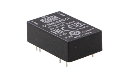 SCWN06W8 + DCWN06W8, 6W DC-DC Wandler mit 8:1 Eingang, DIP24