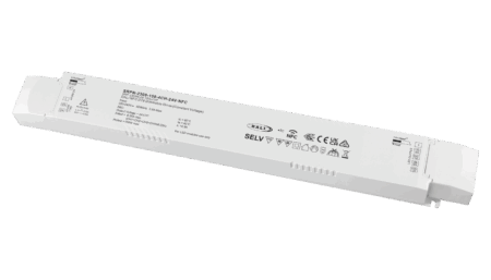 150 W DALI2 DT8, 4 canaux, tension constante 24 Vcc Driver LED, NFC