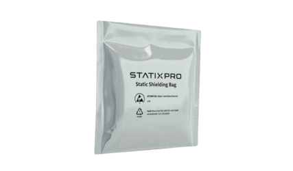 Sachets de protection ESD métallisés, 75 µm, ouverts, lot de 100 pièces. StatixPro 2