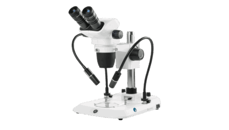 Stéréomicroscope NexiusZoom NZ.1902-PG, binoculaire, 0,67-4,5, HWF 10x/22 mm, + LED