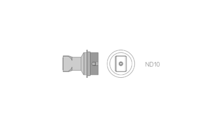 ND10 Hot Air Nozzle, Heated on Both Sides, 14.0 x 10.0 mm