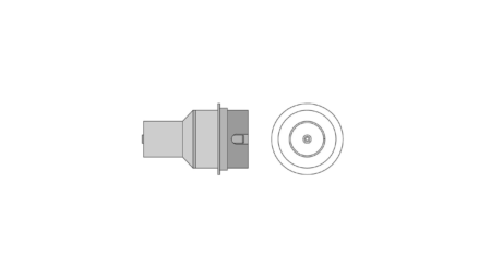 NRV12 Hot Air Nozzle with Vacuum for Small Components, 12.0 mm